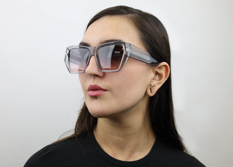 Woman wearing these SEE Eyeglasses