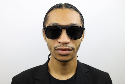 Man wearing these luxury designer SEE Sunglasses