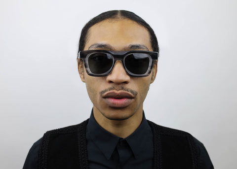 man wearing these SEE Eyeglasses